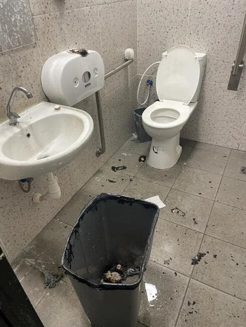 זירת האירוע בבית הספר
