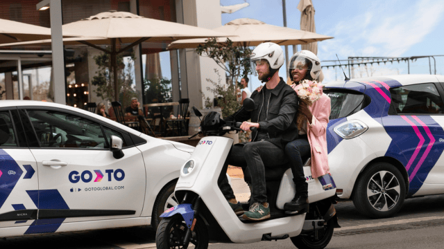 שיתוף הרכבים של GoTo