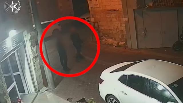 תיעוד ממצלמת האבטחה