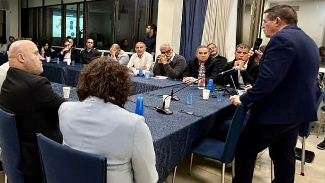 ח"כ סגלוביץ במרכז יהודי ערבי באוניברסיטת חיפה