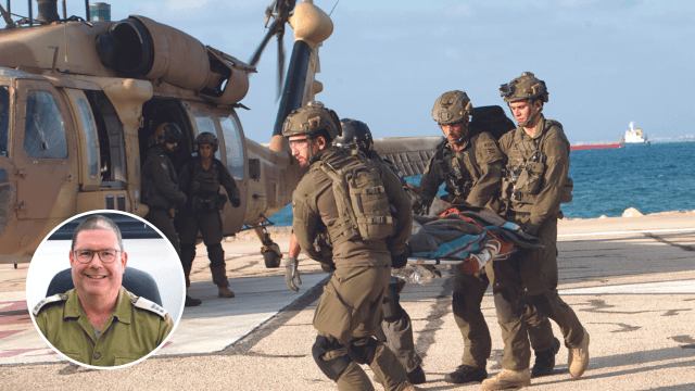 פינוי פצועים לבית החולים במלחמת "חרבות ברזל" פינוי פצועים לבית החולים במלחמת "חרבות ברזל"