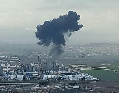 פיצוץ בבתי הזיקוק