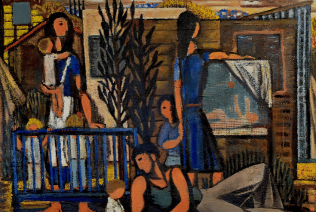 יוחנן סימון שעת הילדים, 1950,  יבגני איידל