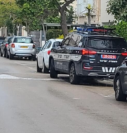 המשטרה הוזעקה לרחוב גרושקביץ בקרית מוצקין