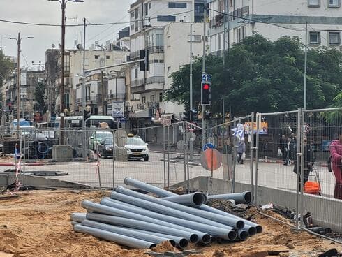 עבודות הרכבת הקלה בחולון