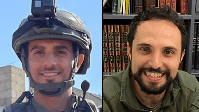 רס"ן במיל' יאיר כהן ורס"ל במיל' זיו חן שנפלו לצד סא"ל אלקובי