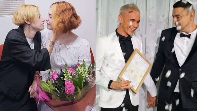 חברי הקהילה הגאה יכולים להתחתן סוף סוף בישראל