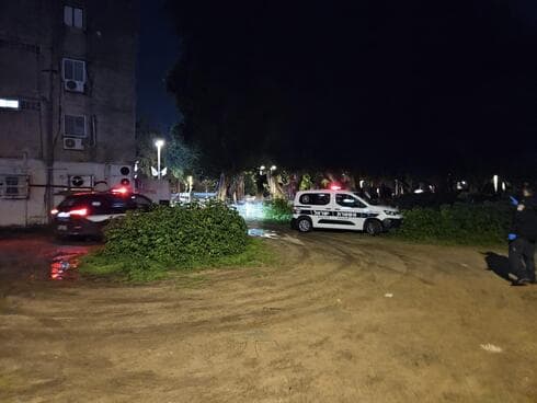 מזירת הדקירה בחולון 