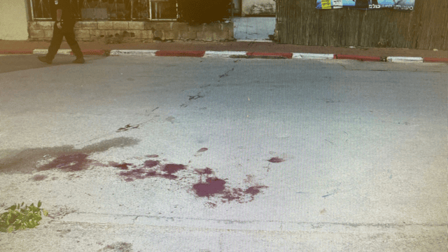 זירת הדקירה באליכין
