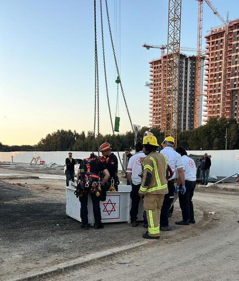 מזירת האירוע בבת ים