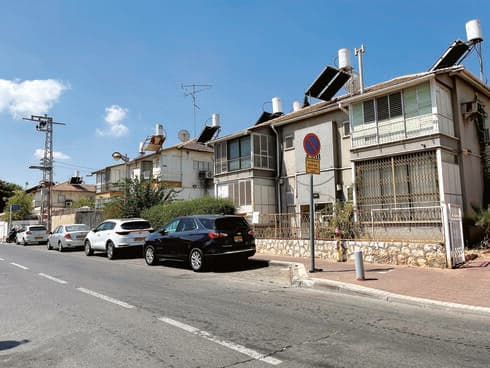 מתחם מיועד לפינוי בינוי בעיר
