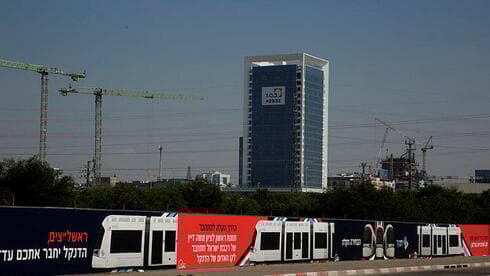 עבודות הרכבת הקלה בראשון לציון. הקו האדום