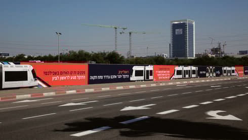 עבודות הרכבת הקלה השבוע 