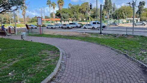 גינת אביב בשכונת אגרובנק