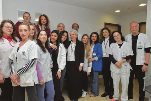 ד"ר איסקוב וצוות מרפאת הנשים בזבולון