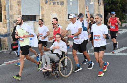 רות בירנבאום במירוץ של 2023