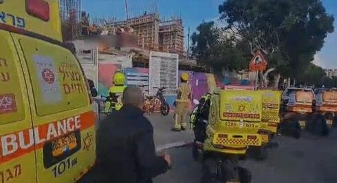 מזירת האירוע בבת ים