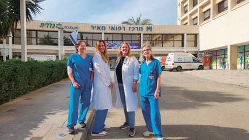 צוות הנשים במלר"ד המרכז הרפואי מאיר