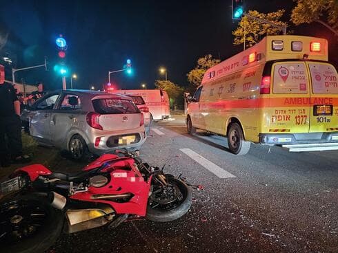 זירת התאונה בקרית אתא