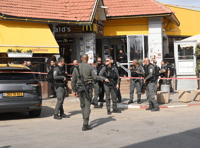 זירת הפיגוע בבית קמה