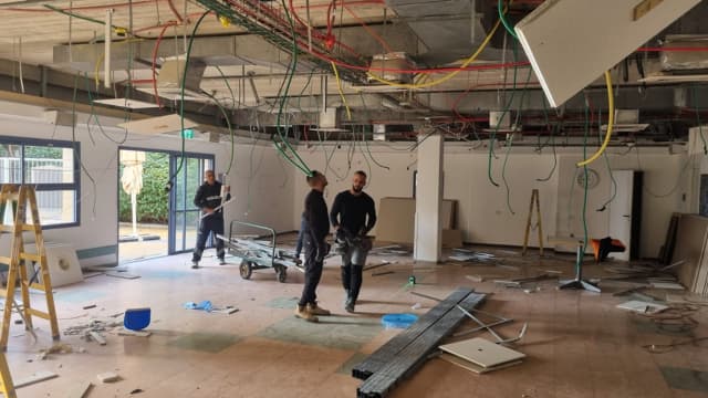 הקמת מרכז השיקום בבית הספרדי 