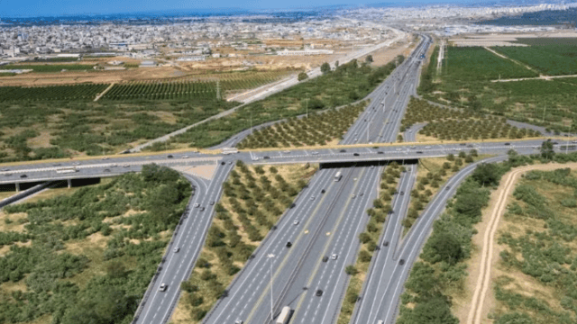 מחלף אייל המשודרג (צילום הדמייה: טוטם) מחלף אייל המשודרג