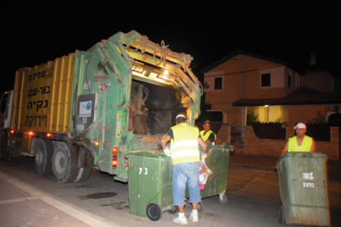 פינוי פסולת בבאר־שבע