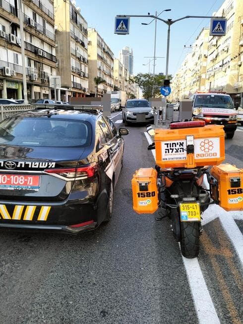 מזירת האירוע ברחוב בלפור
