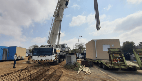 הקרווילות מגיעות לעומר