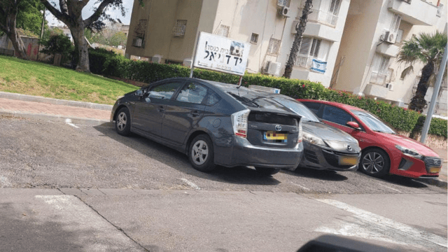השטח שבו מבקשים להקים חניית נכים