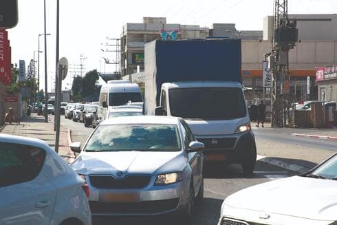 הפקקים במערב ראשון לציון