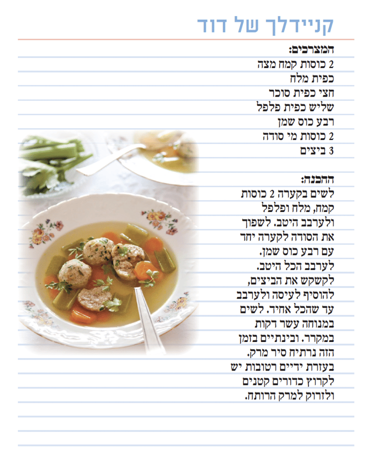 המתכון של דוד שקורי (צילום: רפי קוץ, שלו שלום, אלכס קולומויסקי) המתכון של דוד שקורי