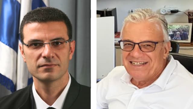 עו"ד רן פינגרר והשופט אחסאן כנעאן