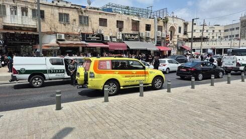 זירת הפיגוע בשער הפרחים זירת הפיגוע בשער הפרחים