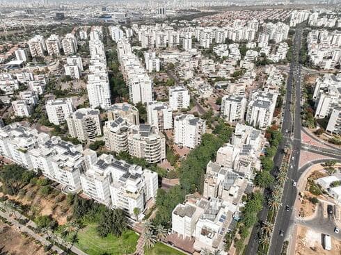 ראשון לציון במבט מלמעלה