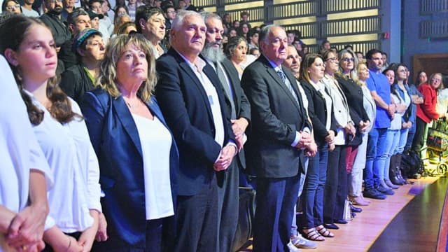 טכס היום השואה 2024 בחיפה