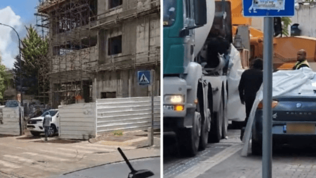 מתוך הסרטונים שפורסמו ברשת החברתית (צילום: מתוך הסרטונים המתעדים את האירוע, באדיבות תושב העיר) מתוך הסרטון