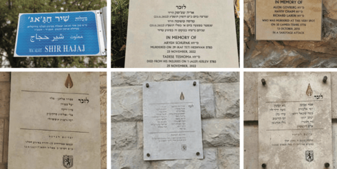 אנדרטאות זיכרון בירושלים