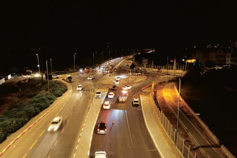 צומת כפר גבירול. כבר אין כיכר