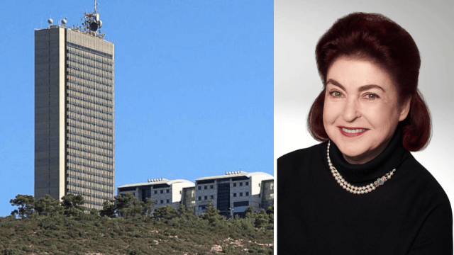 פרופ' לאה פרץ באוניברסיטת חיפה
