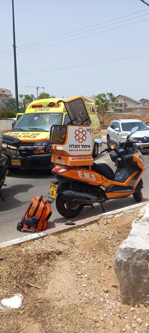 זירת התאונה