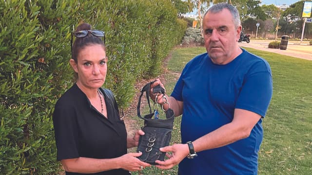 "אוראל אהב מאוד את התיק הזה והסתובב איתו לכל מקום". פסו ושושנה, השבוע 