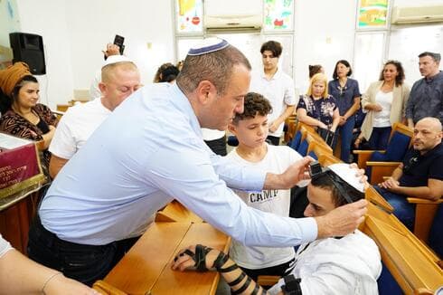 טקס בר המצווה לתלמידי בית ספר לוטם ברחובות