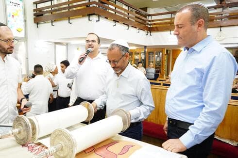 טקס בר המצווה לתלמידי בית ספר לוטם ברחובות