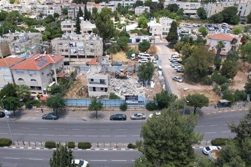 המתחם שנהרס (צילום: afifon) המתחם שנהרס