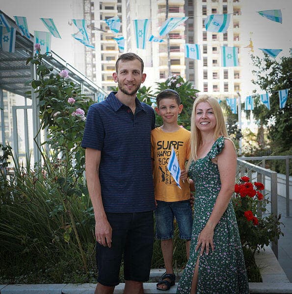 משפחת ניקיטין בבת ים