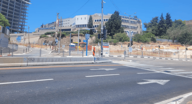 המקטע הסגור בשדרות מעלה יצחק