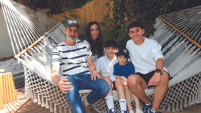 משפחת לויט. "היה ברור שהמלחמה  לא תעצור אותנו"