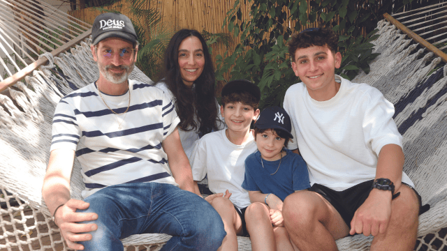 משפחת לויט. "היה ברור שהמלחמה  לא תעצור אותנו"