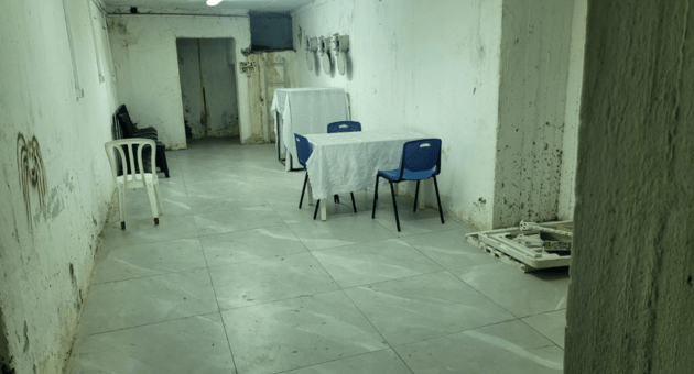 מקלט בבניין משותף בטבריה מקלט בבניין משותף בטבריה